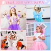 Lainlight 4 Pcs Butterfly Fairy Costume for Girls Kids Princess