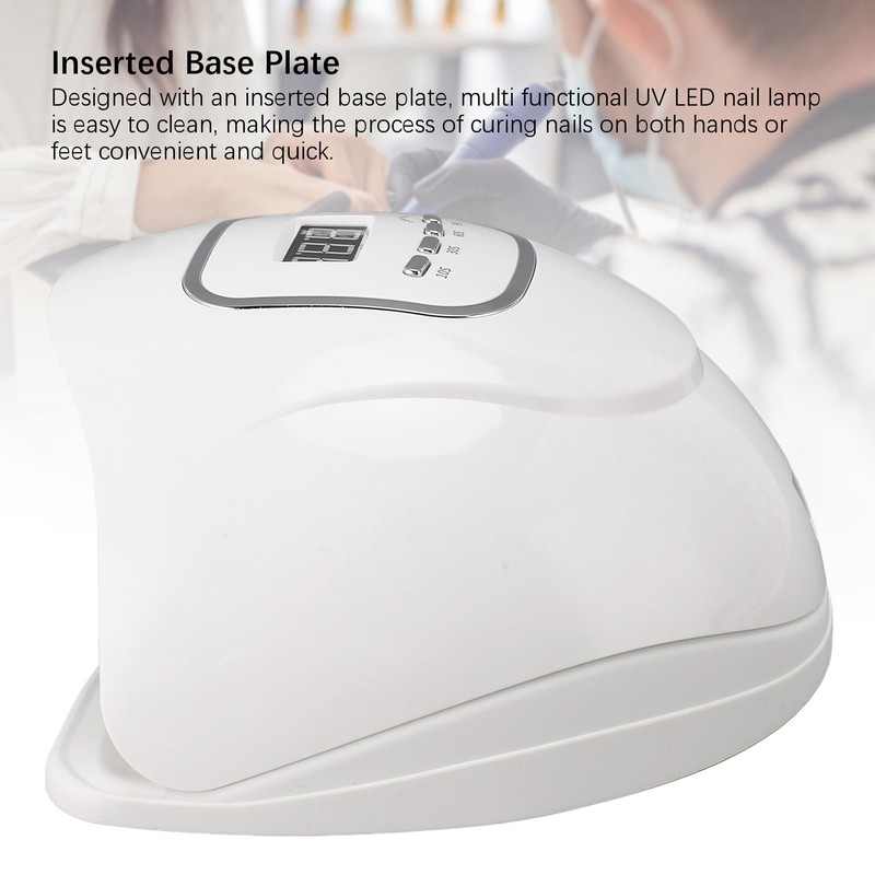 UV LED Nail Lamp Automatic Sensor 45pcs Light Chips 4