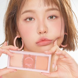 I'M MEME Blusher Palette + Lip Tint 2-piece Set / 아임미미 블러셔 팔레트+립틴트 2종 세트