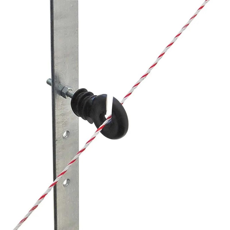 Agrarzone 25 x Ring Insulator Metric Thread - Galvanised Support