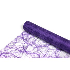 Sizoweb Table Runner Table Runner Decoration Decoration Width 30 cm Roll Length and Choice of Colours Purple 5 Metres