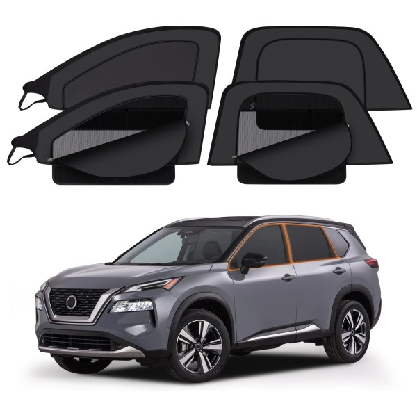 XCBYT 2021-2023 Rogue Car Window Shades | Dual Purpose Car