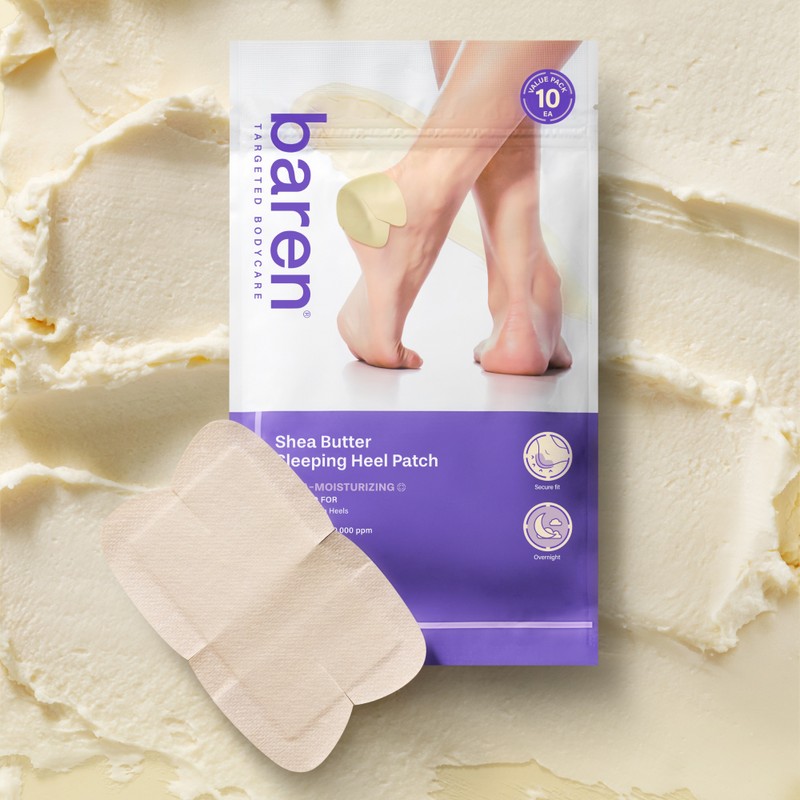 Balen Shea Butter Sleeping Heel Patch 10 Pack