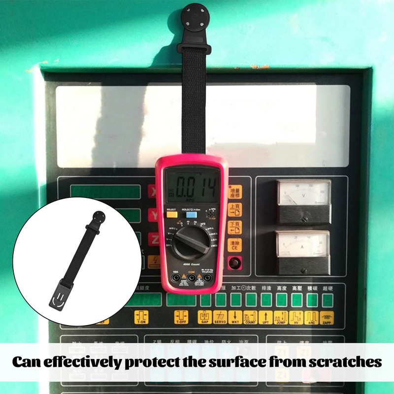 Multimeter Magnetic Hanging Strap,1 Set Adjustable Magnetic Strap Kit,Hanging Loop