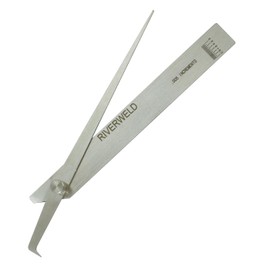 RIVERWELD Pit Gauge V-WAC Weld Measure Inspection Checks Undercut Crown Height Pits Marks Inch