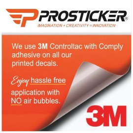 ProSticker Vietnam Combat Veteran Decal USA Flag Military 4" ProSticker 271