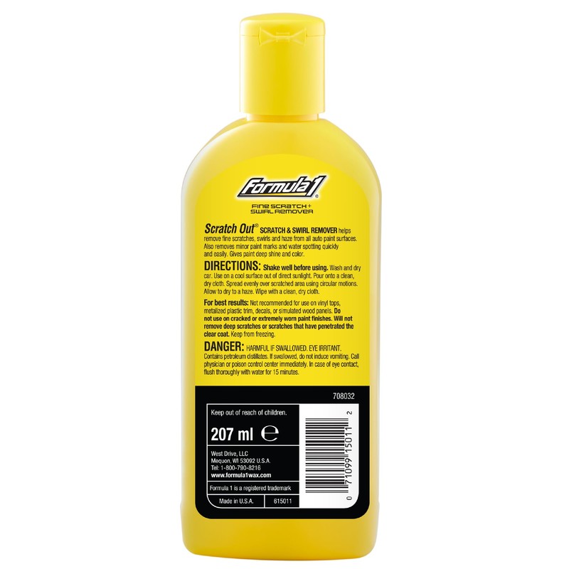 Formula 1 Scratch Out Liquid - Car Scratch Remover and