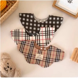 Mystery Box for Baby Soft Infant Lovey with Random Floral Character Animal Patterns Bamboo Fiber Drool Bibs for Boys GirlsSize: 3T, Color: Brown