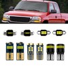 LECCIBUB LED Interior Light Kit Fit For GMC Sierra 1999-2006,Super