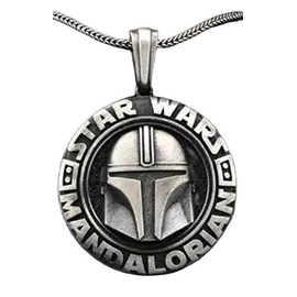 Helmet Pendant, Cross Helmet Necklace for Men, Viking Warrior Helmet Necklace, Knight Helmet Charm Necklace Helmet Jewelry, Movie Necklace Punk Rock Cosplay Necklace