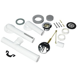 Watco 500-TQ-PVC-CP 6905 Waste & Overflow PVC, Chrome Plated