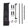 Folding Camping Shelf Desktop Storage Stand Rack Hanging Organizer with
