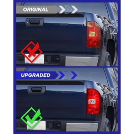 AUTOONE - For 2007-2013 Chevy Silverado Tail Light Assembly Factory OEM Taillights Compatible with Chevy Silverado 1500/ 2500HD | 3500HD, GMC Sierra 3500 HD, Passenger Side(RH)