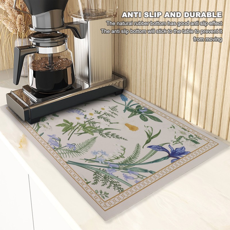 Coffee Bar Mat Household Coffee Machine Refrigerator Washing Machine Microwave
