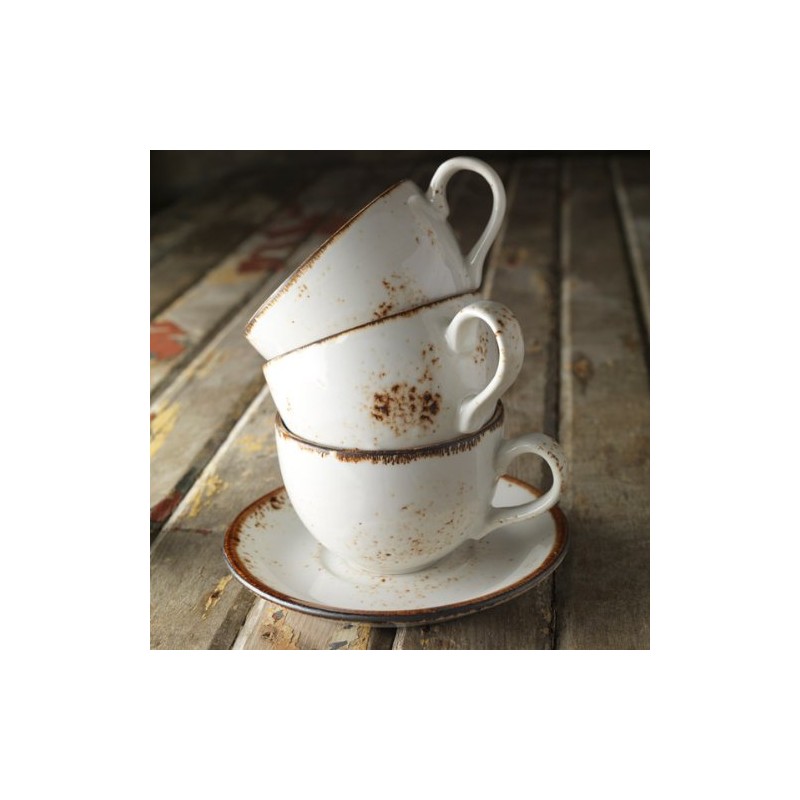 Steelite Craft Low Cup White 8oz / 230ml - Coffee