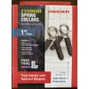 Standard Spring Clip Collars Safety Clips, Gray