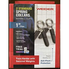 Standard Spring Clip Collars Safety Clips, Gray