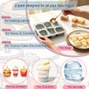 2 Pack Silicone Mold Fast Food Set (Burger, Fries, Cola)