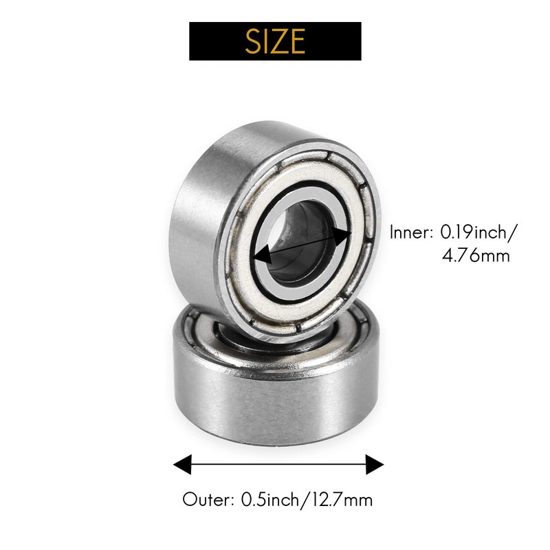 Giyofom Upper Bearing Cutter Head Bearing Set Bearing Accessory Set