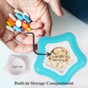 Johnbee Pill Crusher, Pill Grinder Fine Powder Extremely Fine. Storage