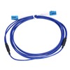 Optical Fiber Patch Cord Armored Jumper Single Mode 2 Core