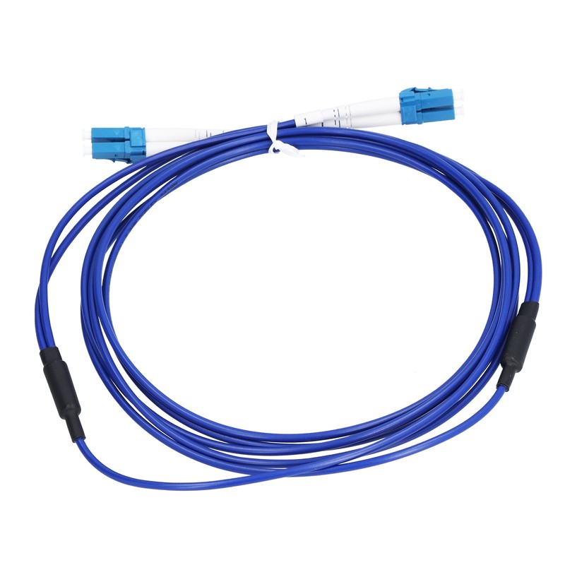 Optical Fiber Patch Cord Armored Jumper Single Mode 2 Core