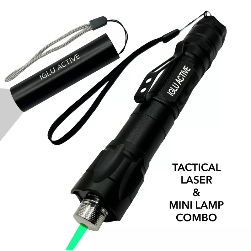 IGLU ACTIVE GREEN LASER POINTER High Power + Free Pocket
