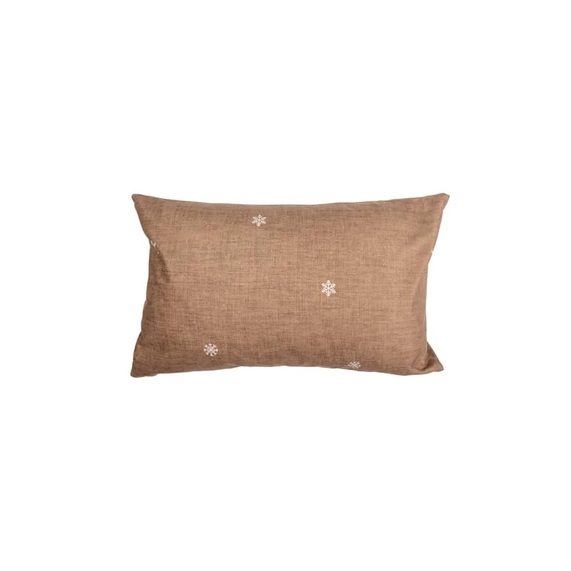 Clayre & Eef Cushion Cover 30 x 50 cm Brown