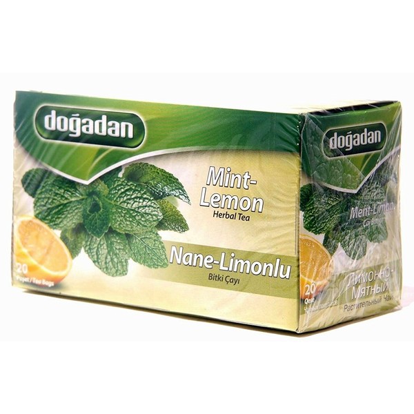 Mint Lemon Herbal Tea (Pack of 3)