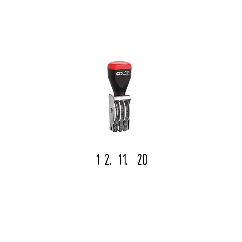 COLOP 133846 Date Stamp 03000SD Months in Numbers