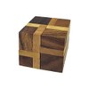 Inverse Cube Brain Teaser Wooden Puzzle