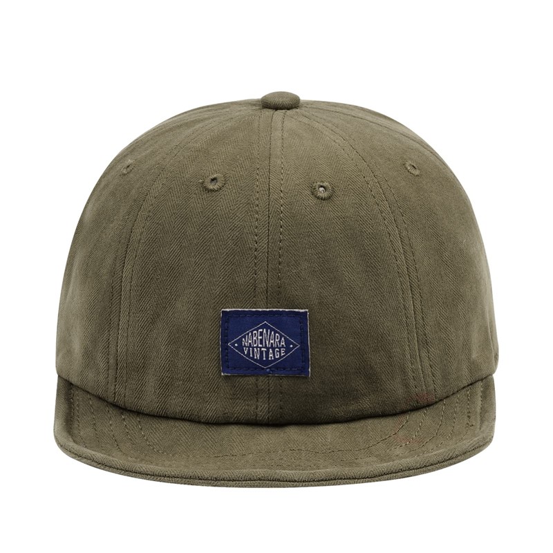 Croogo Men's Umpire Cap, Short Brim, Soft, Breathable, Solid, Simple,