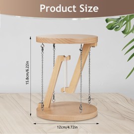 Tensegrity Table Creative Science Kits Handmade Floating Table Model Anti-Gravity Physics Balance Model Kit Table Decoration