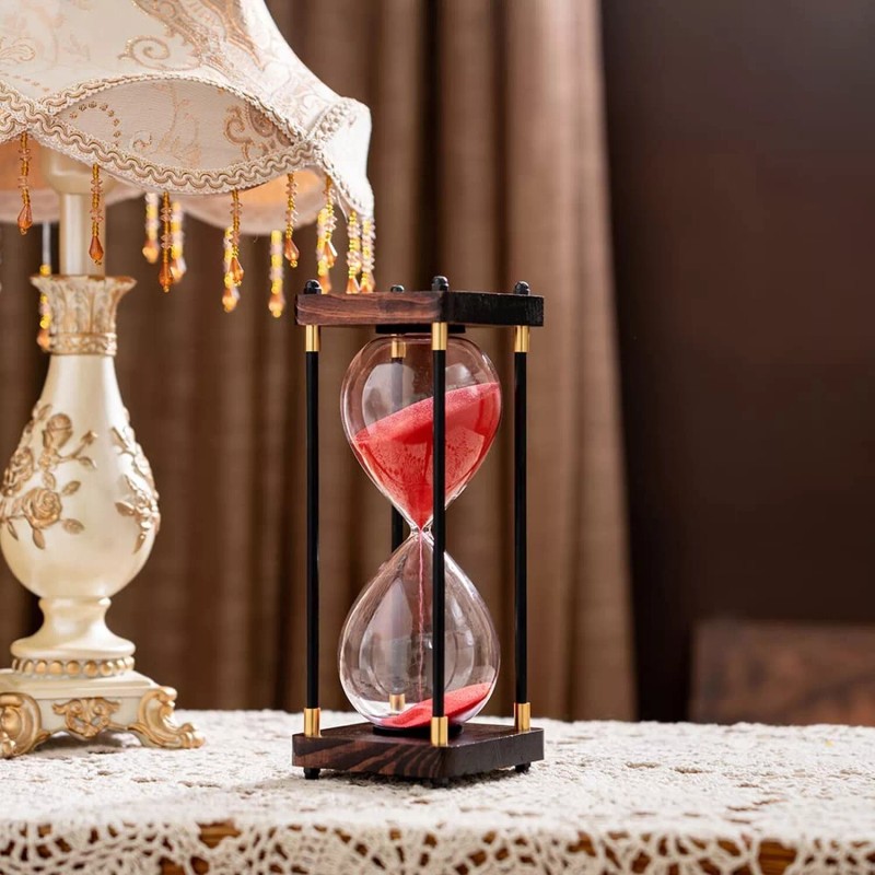 Lmzxmcy Large Sand Timer, Hourglass Timer 60 Minutes,Vintag