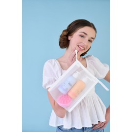 Lav Kids Natural Hair Care Bundle for Daily Use, Algae Extract and Moisturizing in Mesh Bag (4)