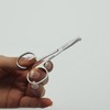 Stainless steel round nose hair scissors / 스텐레스 둥근 코털가위