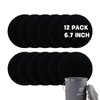 12 Pack - 6.7 Inch Round Compost Bin Charcoal Filters,Extra