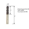 Rohit 4 Flute C-122 Solid Carbide Square Nose End Mills