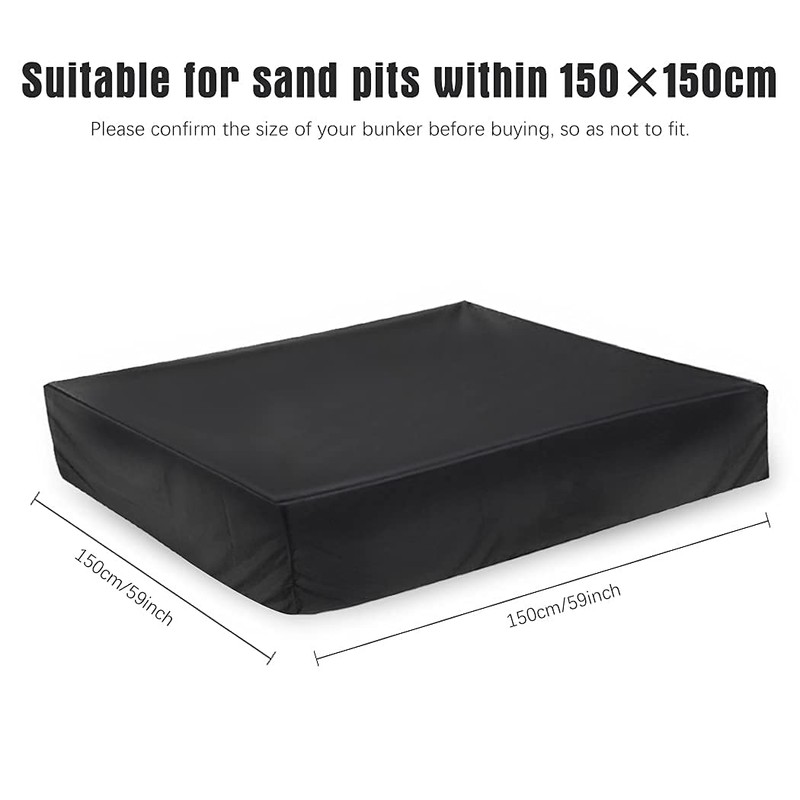 Herbst Sandpit Cover 150 x 150 cm Waterproof 210D Oxford