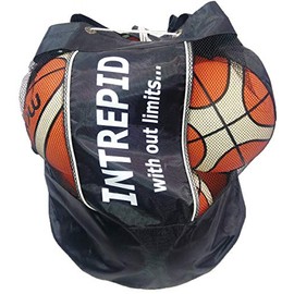 Intrepid Balonera para 8 Balones de Fútbol o 6 Balones de Baloncesto, Multicolor, Regular