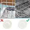 OIIKI 100 PCS Universal Dishwasher Rack Tine Prong Repair End