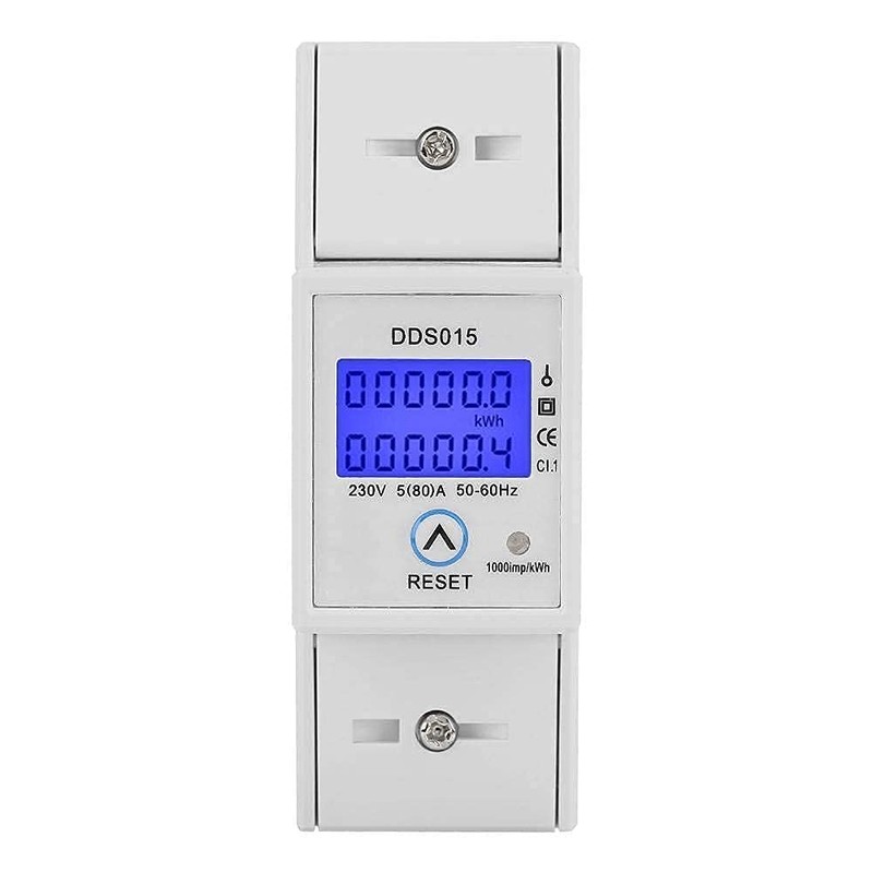 5-80A 230V 50Hz Digital LCD Display Single Phase Energy Meter
