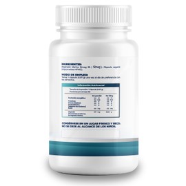 NAIMA Magnesio Marino 90 Cápsulas | SIMAG Magnesio Marino del Mediterráneo Francés | Cápsula Vegana | Puro, de Origen Natural | Descaso, Energía, Digestión y Alta absorción | Sin Aditivos | 970mg por Cápsula