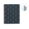 Michellius Notebook, A5, Squared, Ring Notebook, British Bouquet 4047