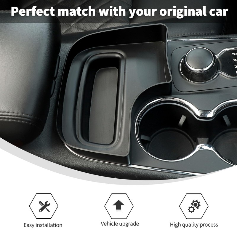 Linskip Center Console Organizer Compatible with Dodge Durango 2014 2015