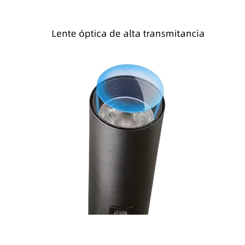 ONSSI® LED Spotlight 35 W for 2-Core Single-Phase Power Rail,