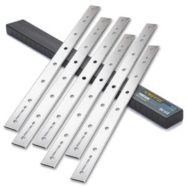 POWERTEC 12-1/2 Inch Planer Blades for DeWalt DW734 Planer, Replacement for DW7342 Planer Knives, Set of 6 (12801DD)