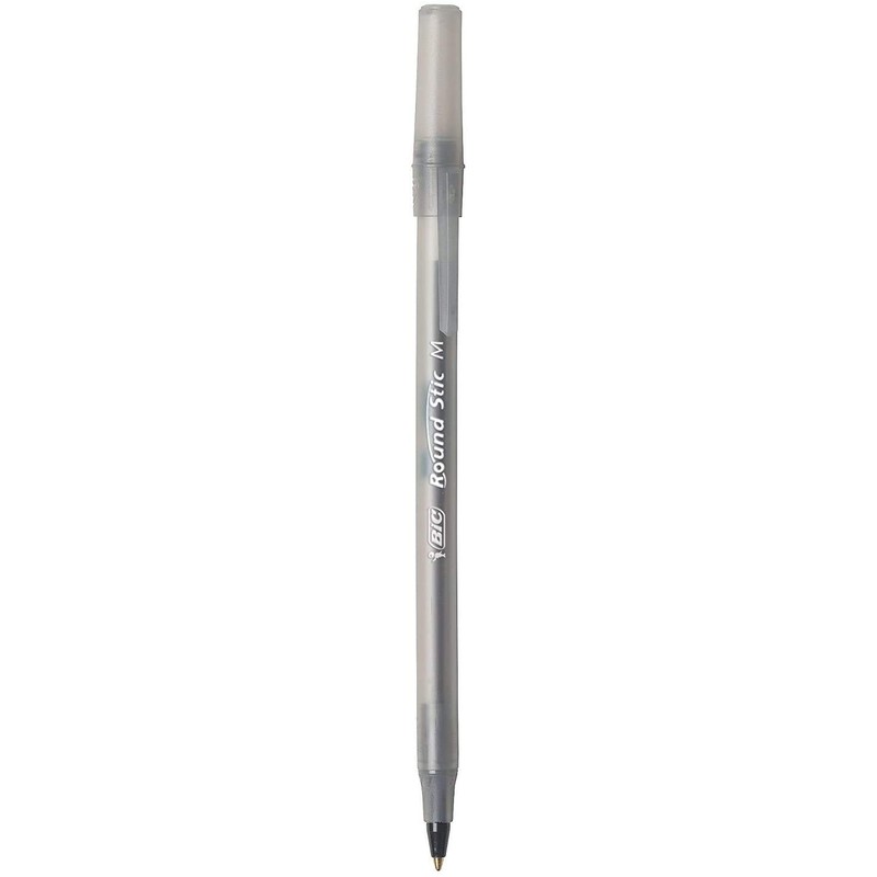 BIC Round Stic Xtra Life Ballpoint Pen, Medium Point 1.0