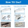 Binazon Heating & Air Vent Deflector for Vents, Sidewall, Ceiling,
