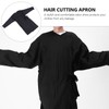 Healeved Barber Cape - Black Waterproof Hairdressing Cape Salon Cape,